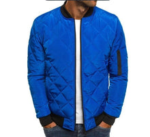 Load image into Gallery viewer, 2019 Autumn Winter Jacket Men Warm Coats Streetwear New Male Lightweight Windproof Packable Jacket hip hop baseball Coat Outwear