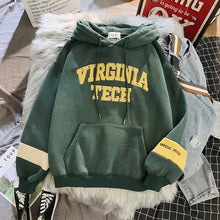 Load image into Gallery viewer, oversized Hoodies Women Thicker Letter Warm Pullover Coat Drawstring Harajuku Sweatshirt Pink Womens Korean New High Quality