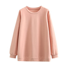 Load image into Gallery viewer, Tangada 2020 Autumn Women Terry 95% cotton suit oversized 4 pieces sets o neck hoodies sweatshirt shorts pants suits 6L30