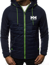 Load image into Gallery viewer, 2020 New Fashion Hoody Spliced Jacket Printed HH Men Hoodies Sweatshirts Casual Coat Hooded Cardigan Plus Fleece Thin Clothes