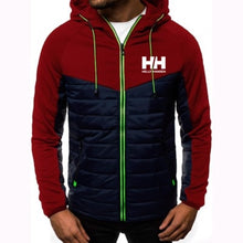Load image into Gallery viewer, 2020 New Fashion Hoody Spliced Jacket Printed HH Men Hoodies Sweatshirts Casual Coat Hooded Cardigan Plus Fleece Thin Clothes