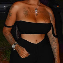 Load image into Gallery viewer, 2020 Tank Top And Stacked Pants 2 Piece Set Women Casual Sportswear Sleeveless Tracksuit Women Set Workout Grey Matching Sets