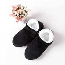 Load image into Gallery viewer, House slippers Male Big size 48 Winter Slippers for Men Suede plush floor Shoes Lazy shoes soft warm Socks slippers