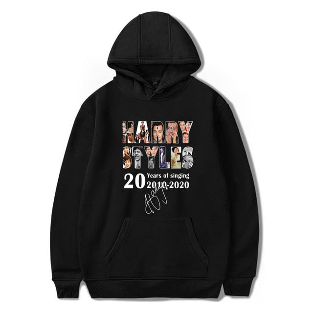 Unisex Harry Styles Hoodies Women Harajuku Sweatshirt Men Oversized Pullover Polerone Pink Tops Streetwear Clothing Bluza Damska