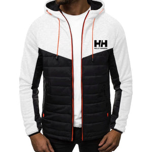 2020 New Fashion Hoody Spliced Jacket Printed HH Men Hoodies Sweatshirts Casual Coat Hooded Cardigan Plus Fleece Thin Clothes