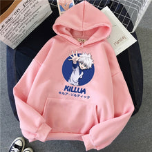 Load image into Gallery viewer, Killua - Hunter x Hunter Hoodies Solid Color Hooded Top Women  Sweatshirt Long-sleeved student Autumn Casual Hooded Streetwear
