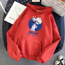 Load image into Gallery viewer, Killua - Hunter x Hunter Hoodies Solid Color Hooded Top Women  Sweatshirt Long-sleeved student Autumn Casual Hooded Streetwear
