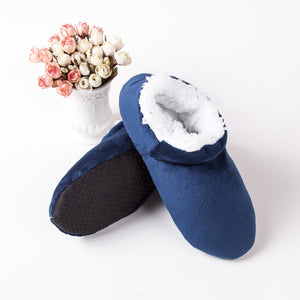 House slippers Male Big size 48 Winter Slippers for Men Suede plush floor Shoes Lazy shoes soft warm Socks slippers