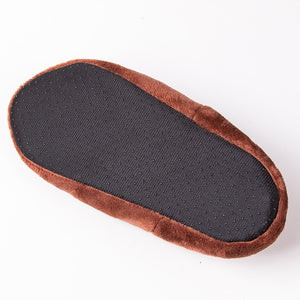 House slippers Male Big size 48 Winter Slippers for Men Suede plush floor Shoes Lazy shoes soft warm Socks slippers